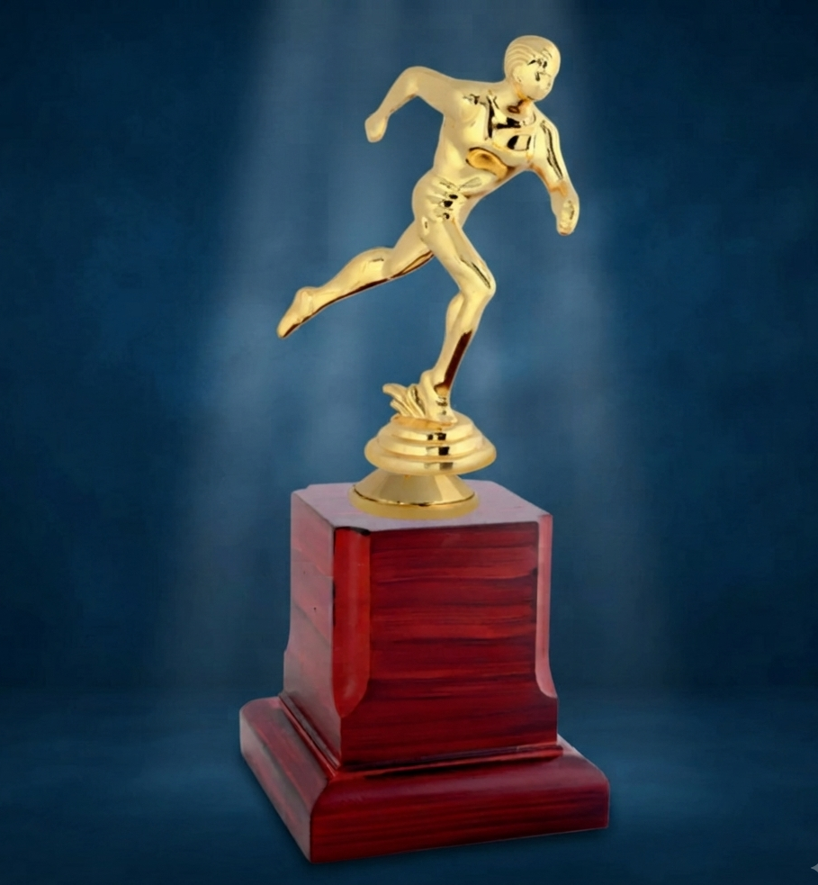 Golden & Metal Sports Trophy