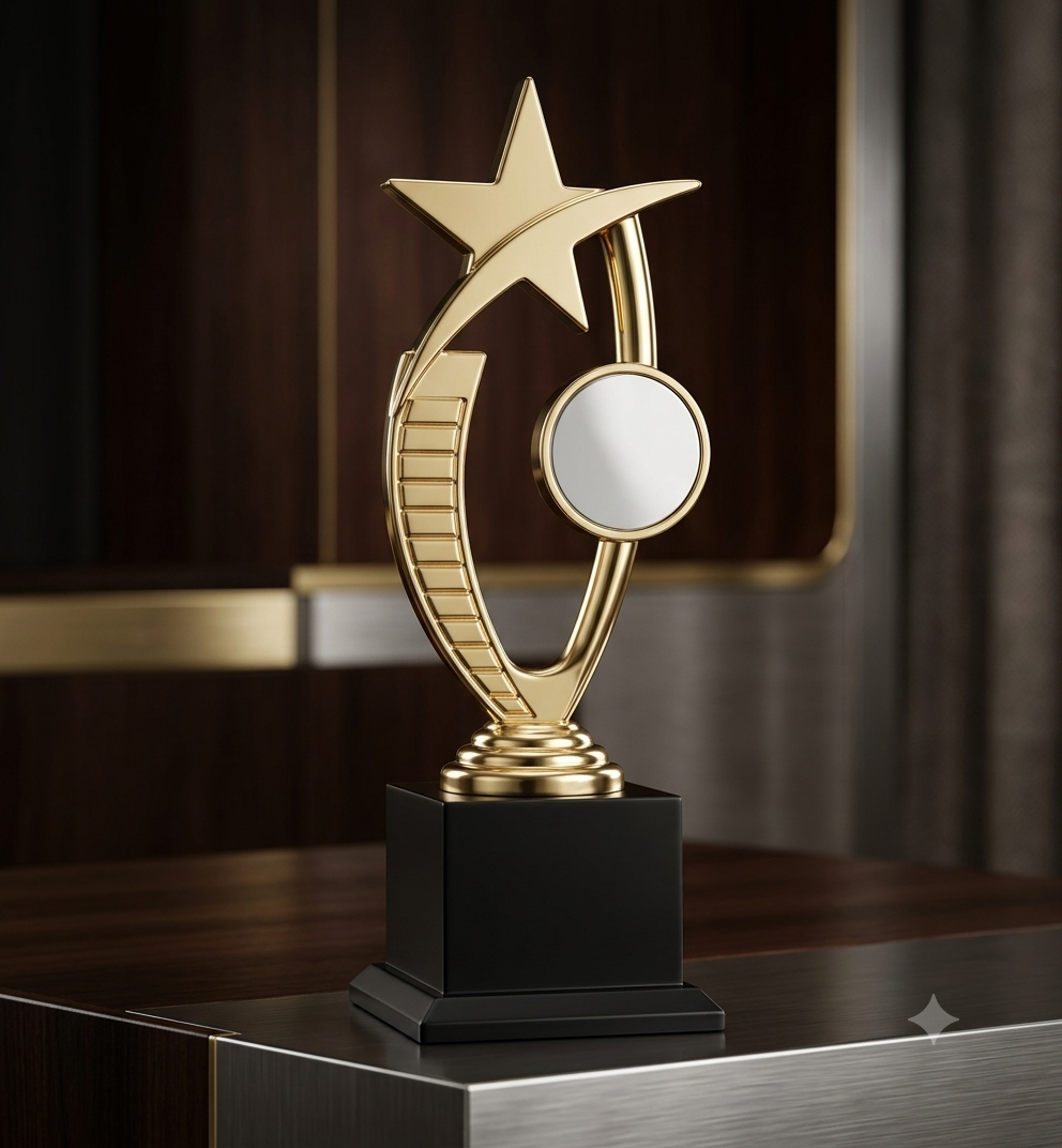 Golden Star Arch Sports Trophy